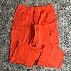 Victoria’s Secret PINK Women’s Orange Cargo Pants
